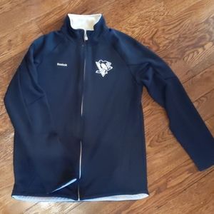 Pittsburgh Penguin Reebok zip-up jacket